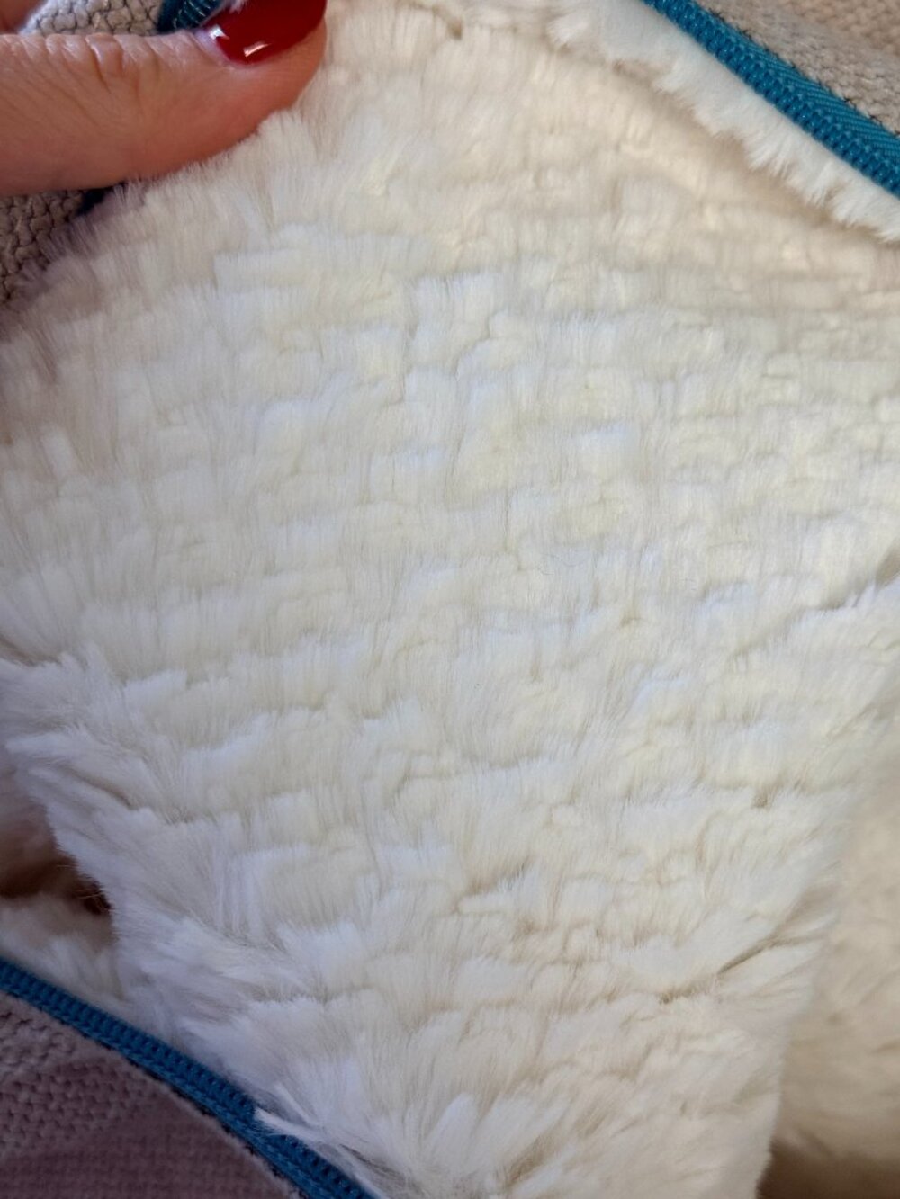 Lovesac Footsac Blanket: Alpine Swirl Phur